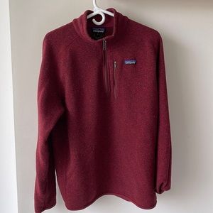 Dark red , Patagonia sweater , XL